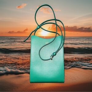 A.P.C. Green Jamie Pouch